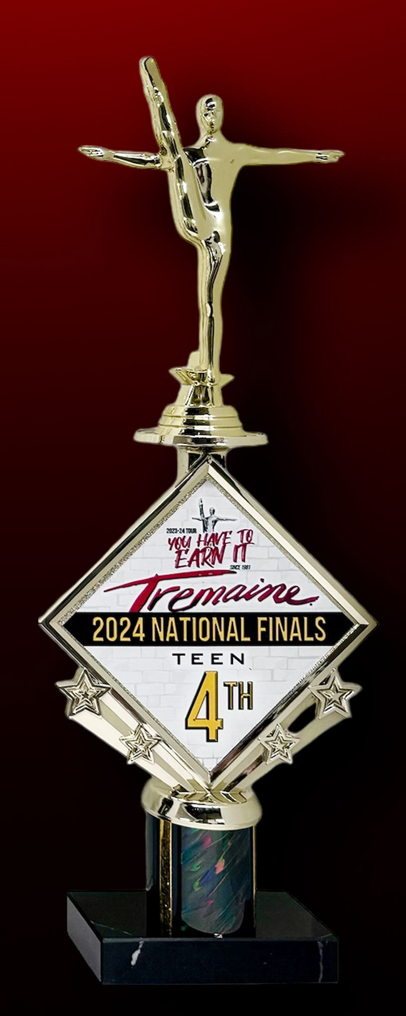 2024 Tremaine NATIONAL FINALS Competition Duplicate Trophy